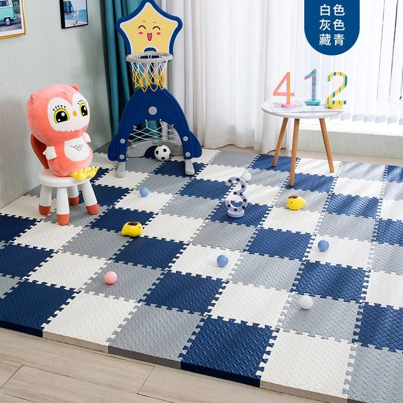 Kids Educational Mat - 12 pçs espuma bebê jogar esteira