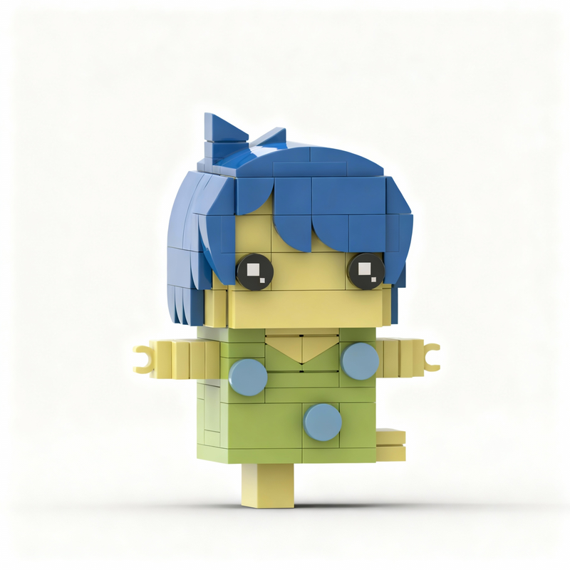 Kids Joy Education - 140 peças MOC Brickheadz Joy Inside,