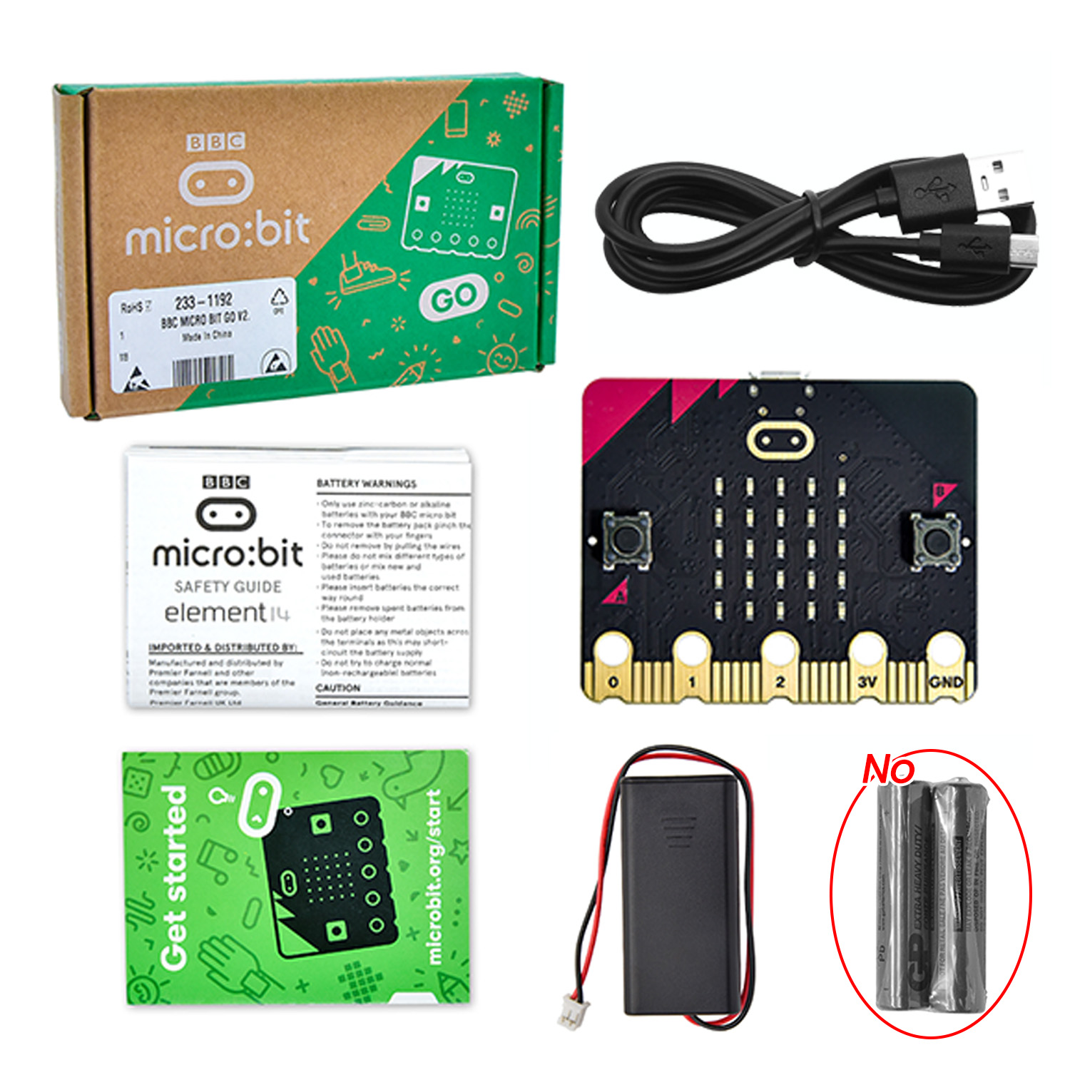 Kids Education Program - Placa de desenvolvimento BBC Micro Bit