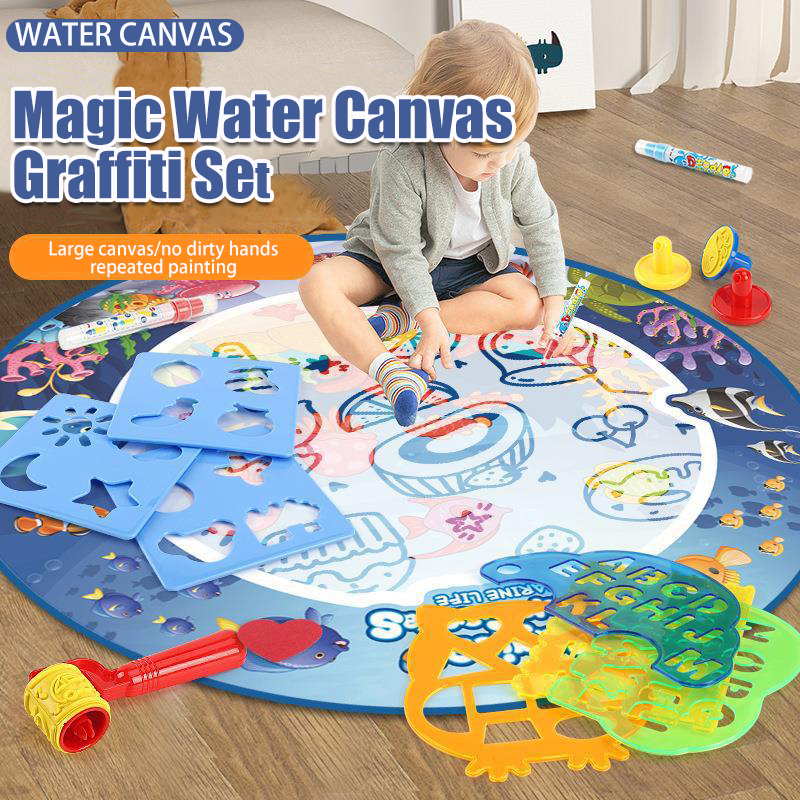 Kids Educational Mat - Tapete Mágico de Desenho com Água