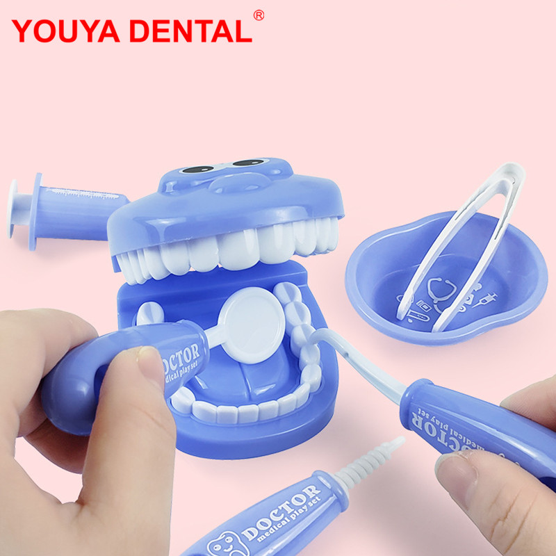 Kids Education Shows - 9 pçs kit dental brinquedo odontologia