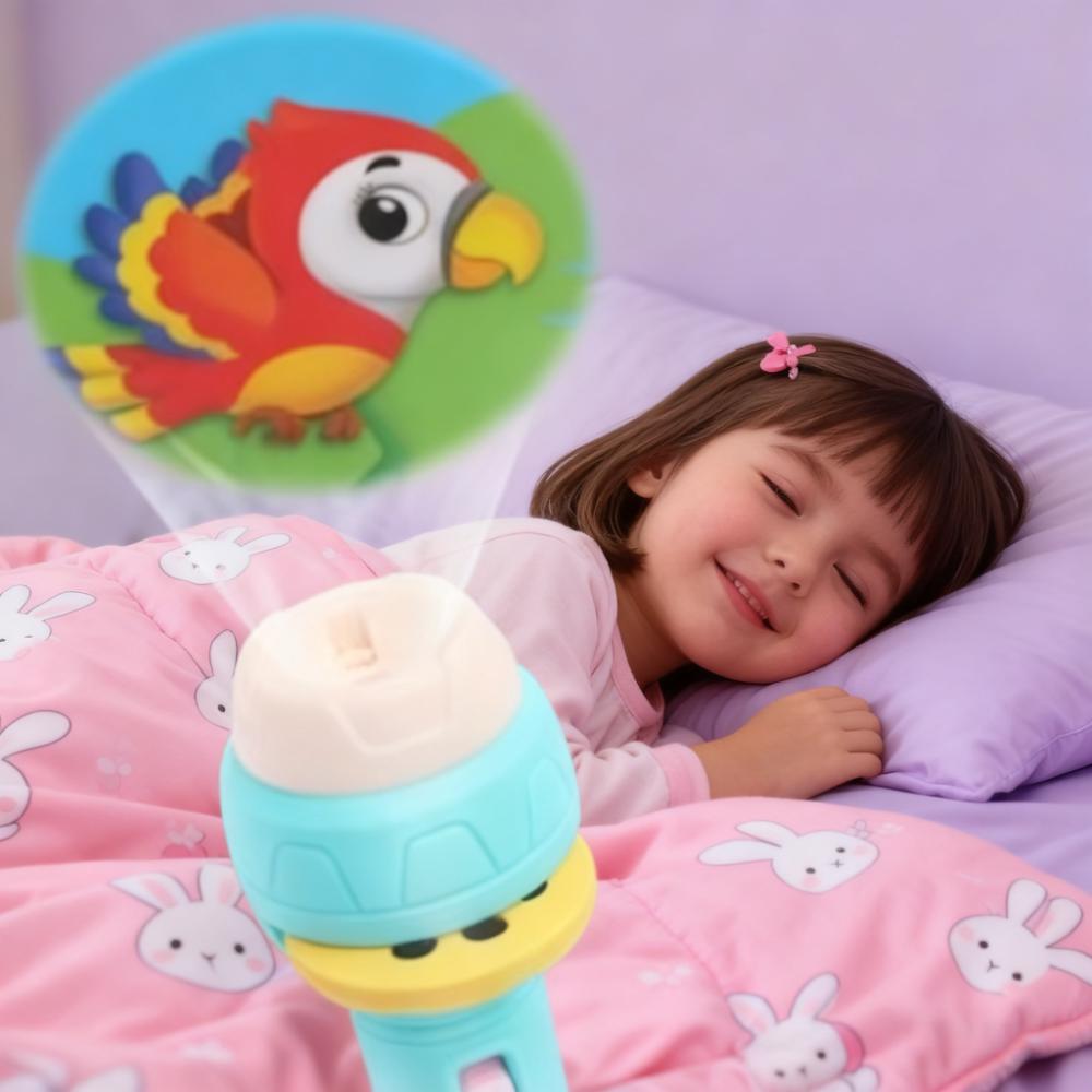 Tocha de projeção de luz infan - Kids Education Images avaliação e preço
