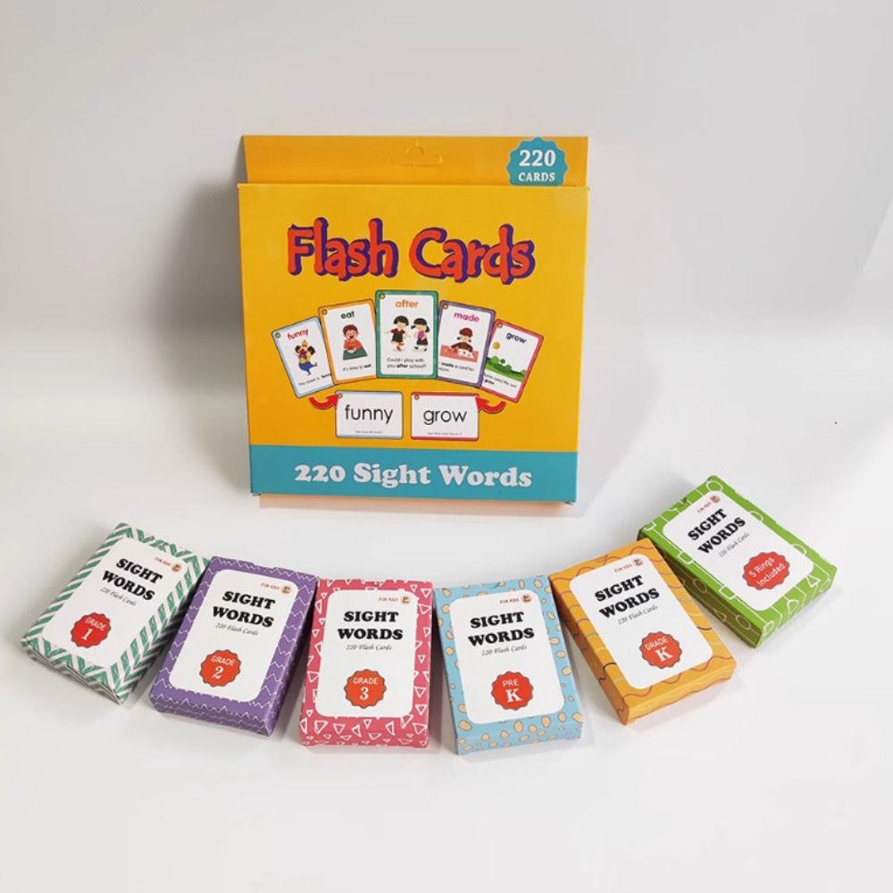 Cartões de Palavras em Papel p - Sight Word Game avaliação e preço