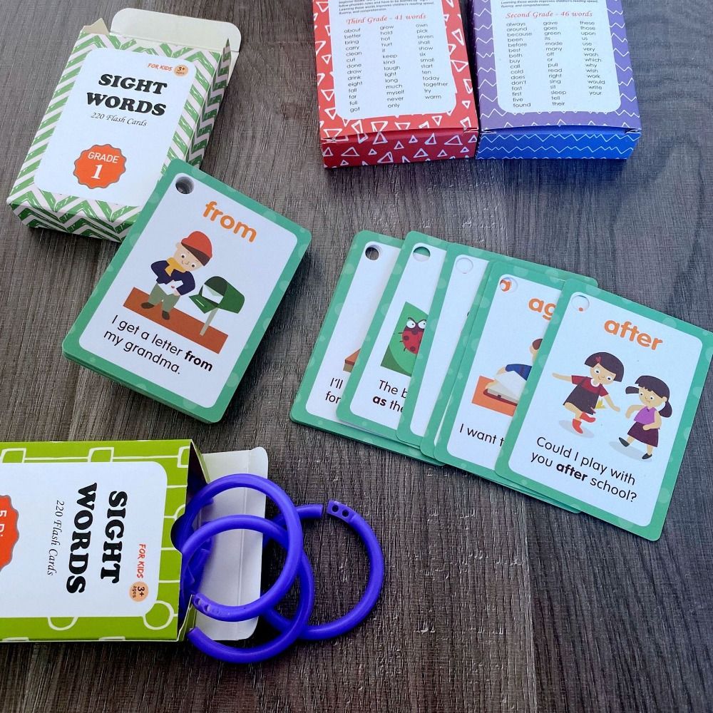 Cartões flash de palavra de vi - Sight Word Game avaliação e preço