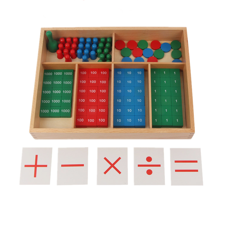 Montessori Math Toys Stamp Gam - Kids Education Tools avaliação e preço