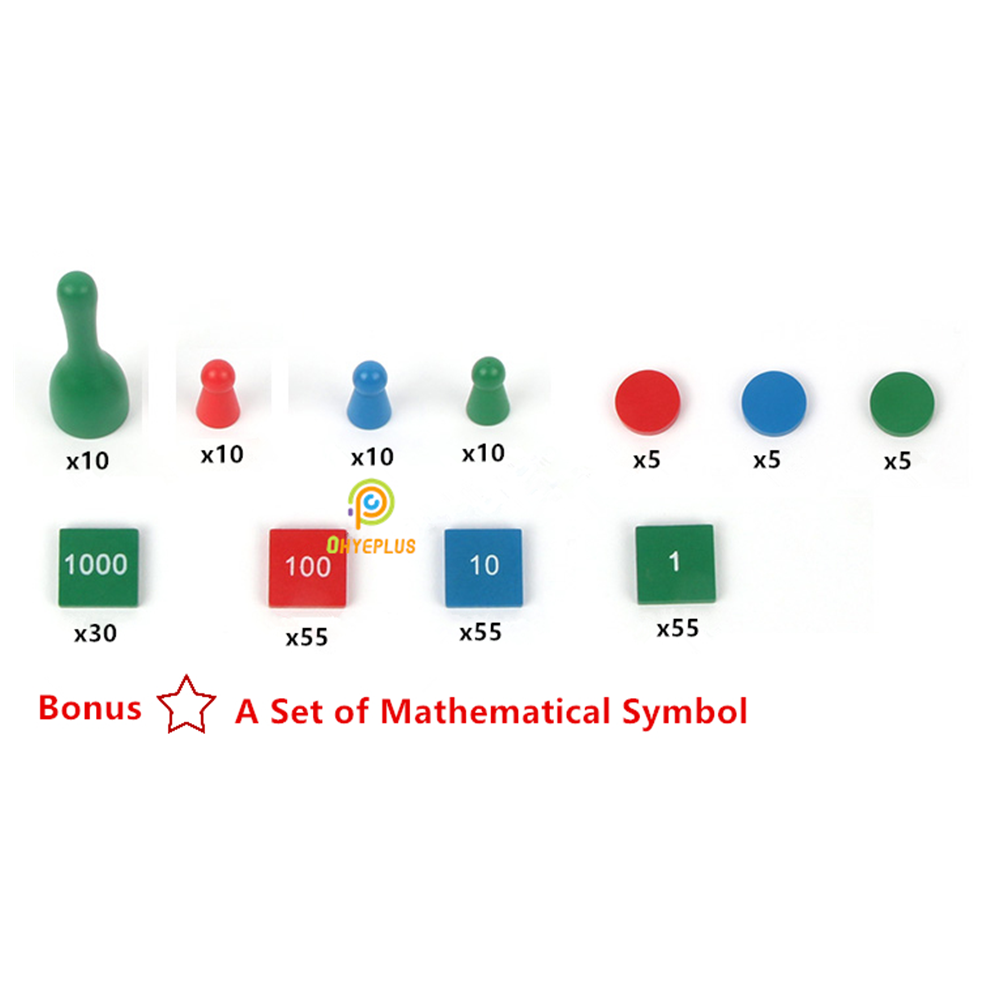 Montessori Math Toys Stamp Gam - Kids Education Tools avaliação e preço