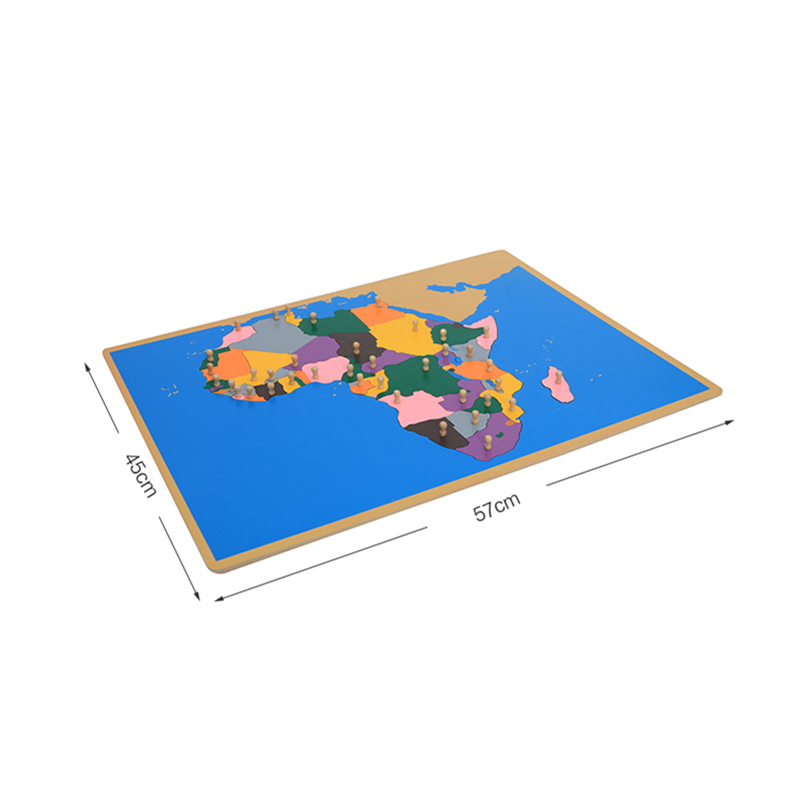 Mapa de madeira quebra-cabeça  - Kids Education Tools avaliação e preço