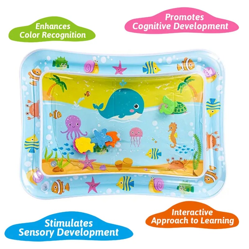 Tapete de água para bebês, alm - Kids Educational Mat avaliação e preço
