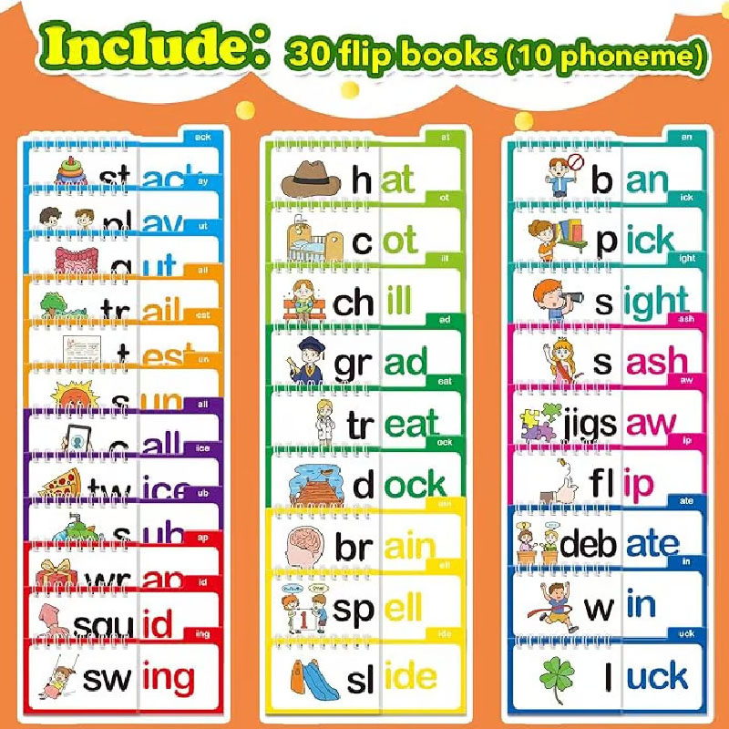 Leitura flip book ler e rima f - Sight Word Game avaliação e preço