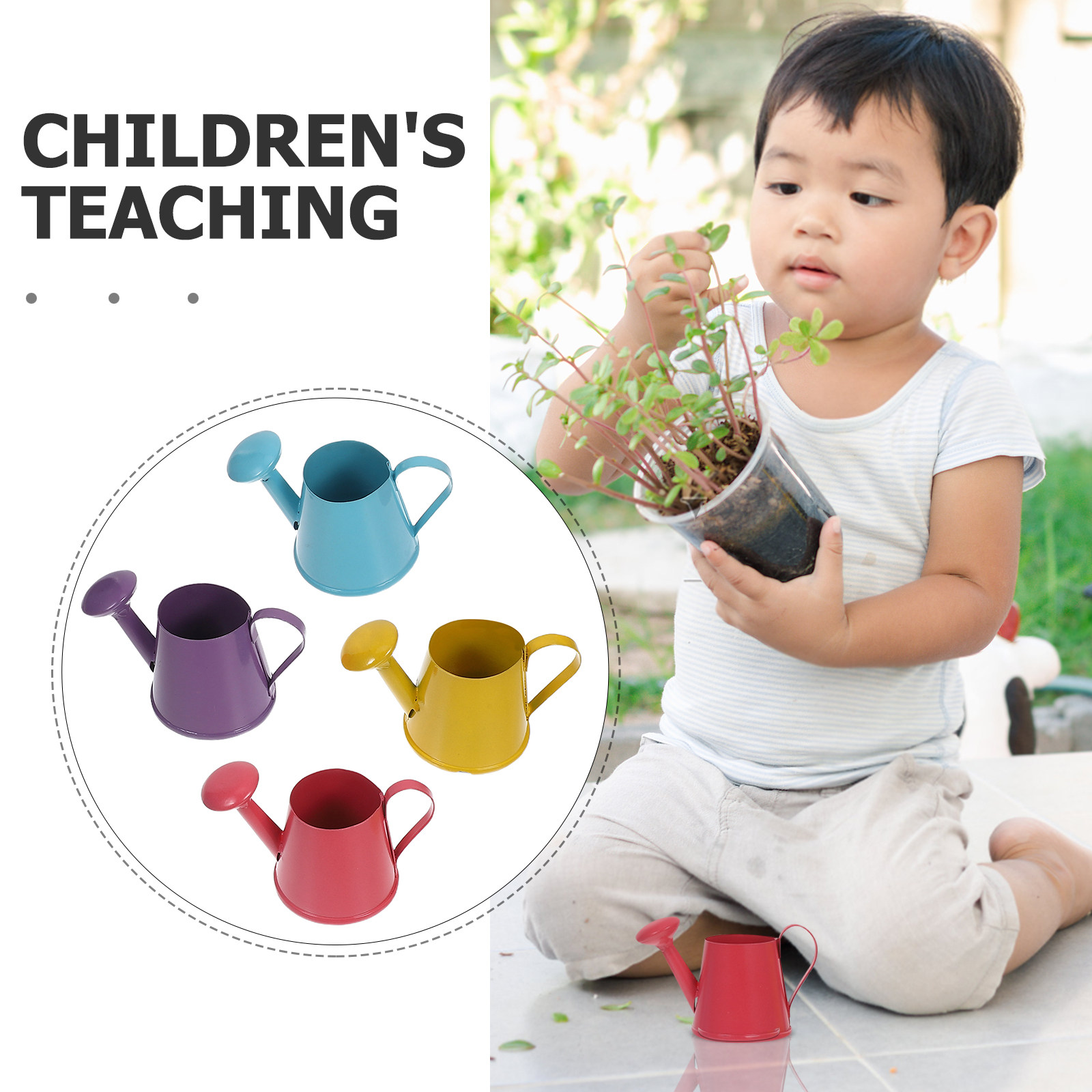 Conjunto de 4 Mini Regadores d - Kids Education Tools avaliação e preço