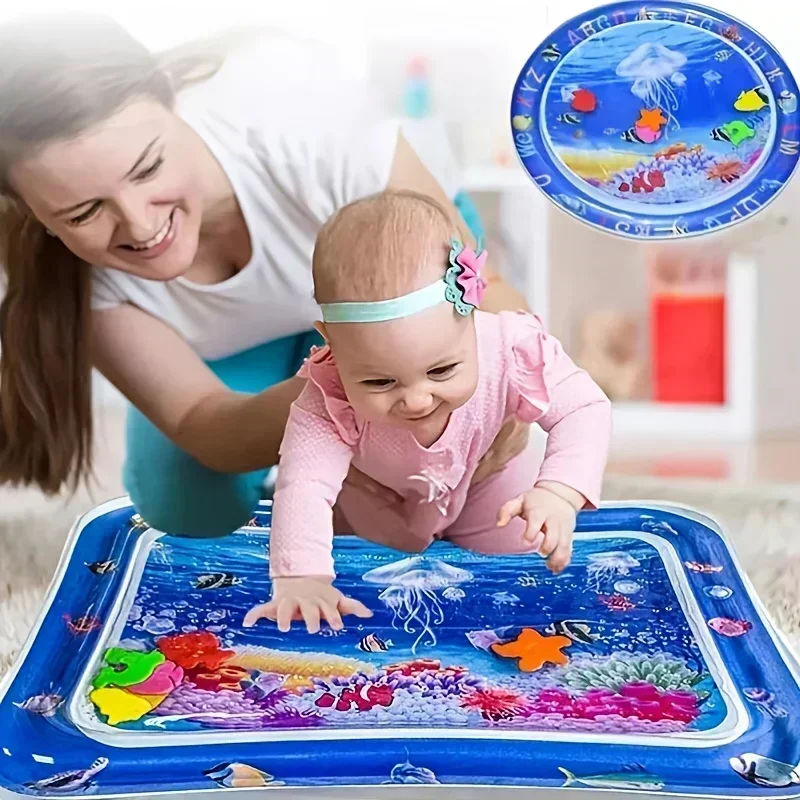 Bebê água jogar esteira pvc al - Kids Educational Mat avaliação e preço